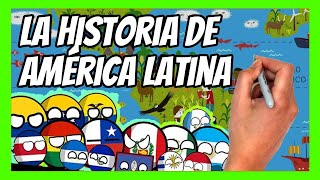 ✅ La HISTORIA COMPLETA de LATINOAMÉRICA  Resumen en 15 minutos [upl. by Lesde]