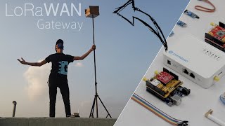 Testing LoRaWAN Gateway using Arduino  Dragino LG01N [upl. by Einalem]