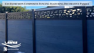 Composite Fencing Kit with Decorative Panel [upl. by Jarnagin]