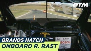 DTM Brands Hatch 2018  René Rast Audi RS5 DTM  RELIVE Onboard Race 1 [upl. by Leitao]