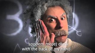 Albert Einstein vs Stephen Hawking  Epic Rap Battles of History Napisy PL [upl. by Stclair]