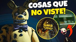 37 COSAS QUE NO VISTE EN LA PELÍCULA DE FNAF  Five Nights at Freddys 4K [upl. by Assiralk]