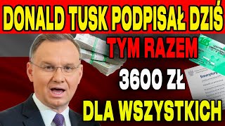 DOKŁADNE DATY 14 EMERYTURY WAŻNE INFORMACJE DLA SENIORÓW TYM RAZEM 3600 ZŁ DLA WSZYSTKICH [upl. by Leirum]