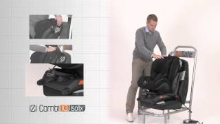 How to install a BeSafe iZi Combi ISOfix car seat [upl. by Rekcut]