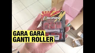 GARAGARA GANTI ROLLER KAWAHARA Vespavlog12 [upl. by Airotciv958]