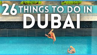 Best Things To Do in Dubai UAE 4K [upl. by Jeb]