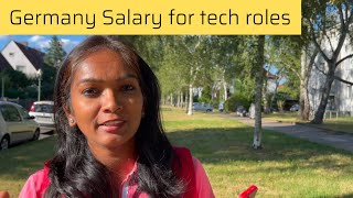 Salary ranges in Germany  What salary in Germany for tech  developer designer pm roles tamil [upl. by Neomah53]