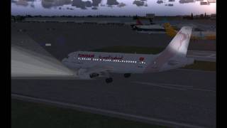 Tunisair الخطوط التونسية A 319 TSIMO full power take off in Hamburg EDDH [upl. by Marelda]