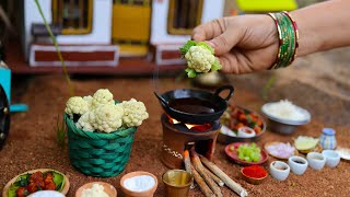 Crispy Cauliflower Fry Recipe  Gobi Fried Rice  How To Make Street Style Gobi 65  The Tiny Foods [upl. by Dnalevelc]