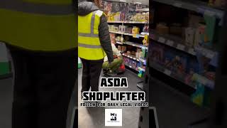 Asda shoplifter England [upl. by Esta]