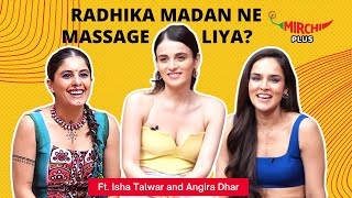 Radhika Madan reacts to TV serial meme 😂  Angira Dhar  Isha Tiwari  Saas Bahu aur Flamingo [upl. by Aelgna]