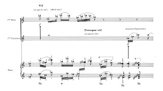 Olivier Messiaen  Un vitrail et des oiseaux Audio  Full Score [upl. by Yeroc]