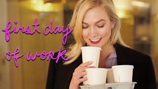 First Day at My New Job  Karlie Kloss [upl. by Tedie717]