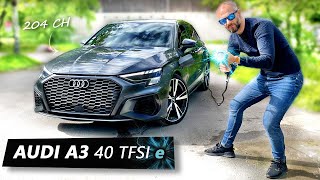 Essai Audi A3 TFSI e La meilleure Compacte premium Hybride [upl. by Zelig188]