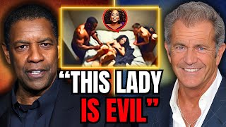 OPRAH WINFREY Exposed by Denzel Washington and Mel Gibson [upl. by Revlis4]