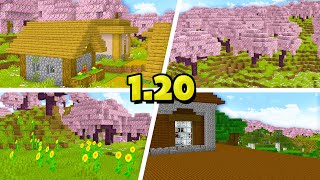 Top 5 CHERRY GROVE Seeds for Minecraft 120 Cherry Blossom Seeds [upl. by Blythe]