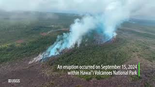 Geologists Discover Fresh Lava Flow West of Nāpau Crater [upl. by Ynnep]