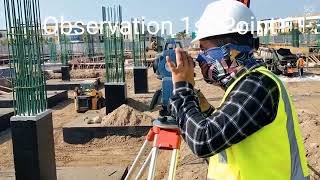 Resection Sokkia FX series how to resection by using sokkia FX series total station [upl. by Mikel]