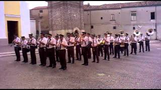 Banda quotCittà di Francavilla Fontanaquot a San Prisco CE di Gianfranco Santamaria  CUORE ABRUZZESE [upl. by Phipps]