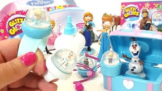 Glitzi Globes Spin n Sparkle Castle Playset ❤ How To Make Glitzi Globes Disney Princess Belle Ariel [upl. by Ferino]