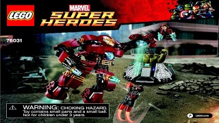 LEGO instructions  Super Heroes  76031  The Hulk Buster Smash [upl. by Niad140]