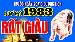 Công Danh Khởi Sắc Tử Vi Tiết Lộ Về Quý Hợi 1983 Giàu Khủng Trước Ngày 2010 dương lịch [upl. by Lucienne]