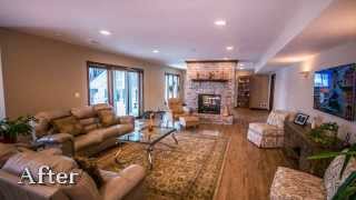 Walkout Basement Remodel by KLM Builders and Remodelers [upl. by Caleb]