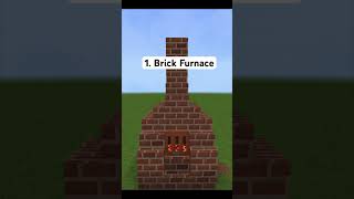 Furnace Ideas minecraft furnace fypシ゚viral fyp lapislazuli [upl. by Viking440]