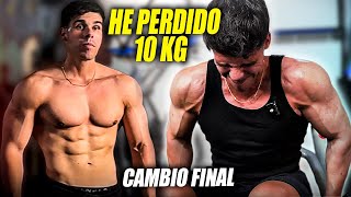 CAMBIO FISICO FINAL PIERDO 10 KG EN 1 MES Y MEDIO Y OS CUENTO COMO LO HICE Victor Valdivia [upl. by Nairolf]