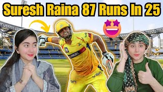 Suresh Raina 87 Runs In 25 Balls  Chennai Super King IPL Match Highlight  Batting Highlight IPL [upl. by Crespo]