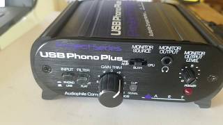 ART USB Phono Plus OVERVIEW and usage [upl. by Yotal]