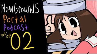 Newgrounds Portal Podcast episode 2 Azumanga daiiraeah [upl. by Levi]