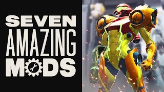 Seven AWESOME Metroid Dread Mods and Skins 🛠️ [upl. by Eirrol]