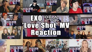 EXO 엑소 Love Shot MV quotReaction Mashupquot [upl. by Harriette]