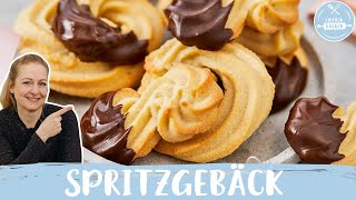 Spritzgebäck 🎅🎄 Das beste Grundrezept von Oma  Weihnachtsplätzchen Rezept ✨  Einfach Backen [upl. by Ruskin]