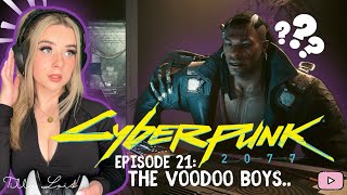 PLACIDE FaceToFace With VOODOO BOYS  Cyberpunk 2077  PART 21 [upl. by Anneiv51]