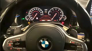 BMW 7 Serie G11G12 Service Reset [upl. by Anatnas849]