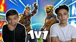 Fortnite Intense 1v1 Against Little 10 Year Old BrotherRage [upl. by Maurie]