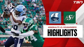 Argonauts vs Roughriders HIGHLIGHTS  CFL Week 5 [upl. by Garibald]