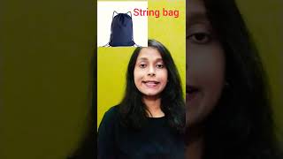 Type of bags pronunciation gyaan jyoti shorts [upl. by Anifesoj529]