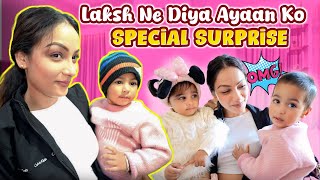 Laksh Ne Diya Ayaan Ko Special Suprise [upl. by Haropizt450]