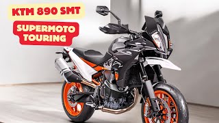 2024 KTM 890 SMT The Return of Supermoto Touring with a Modern Twist [upl. by Mellins]