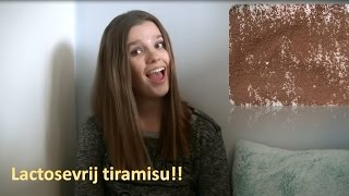 lactosevrije tiramisu Lekkersmikkelennn [upl. by Enelyak]