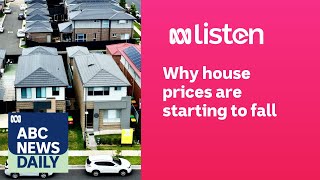 Why house prices are starting to fall  ABC News Daily Podcast [upl. by Phippen]