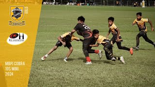 MBPJ COBRA 10s Mini 2024  U12 Pool K  Cobrats Gold vs KL Saracens [upl. by Ainomar161]