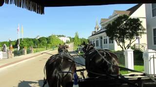 Carriage Ride Mackinac Island MI [upl. by Gwenn]