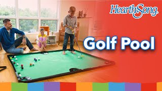 Enjoy Family Fun with Golf Pool Indoor Game [upl. by Ayak877]