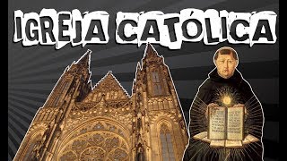 HISTÓRIA GERAL 89 IGREJA CATÓLICA NA IDADE MÉDIA [upl. by Orutra]