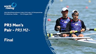 2024 World Rowing Championships  PR3 Mens Pair  Final [upl. by Derreg]