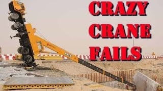 BEST CRANE ACCIDENTS  Ultimate Crane Fails Compilation [upl. by Shulman]